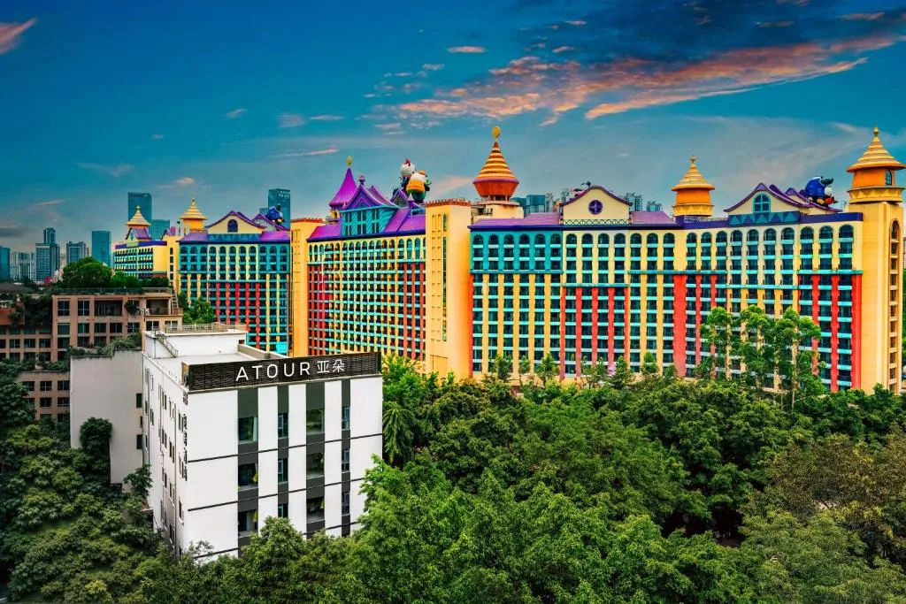 Atour Light Hotel Guangzhou Panyu Hanxi Chime long Dashi Metro Pazhou Exhibition — 3