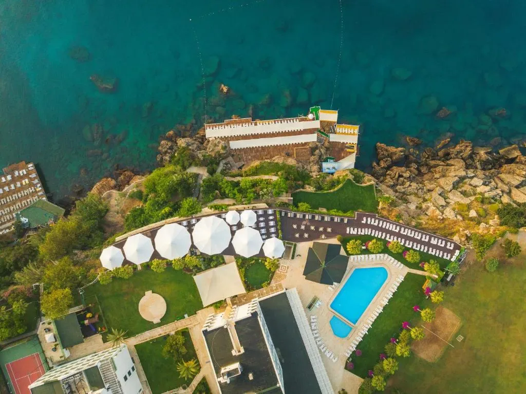 Main pool at Falcon Hotel, Sirinyali Lara Antalya
