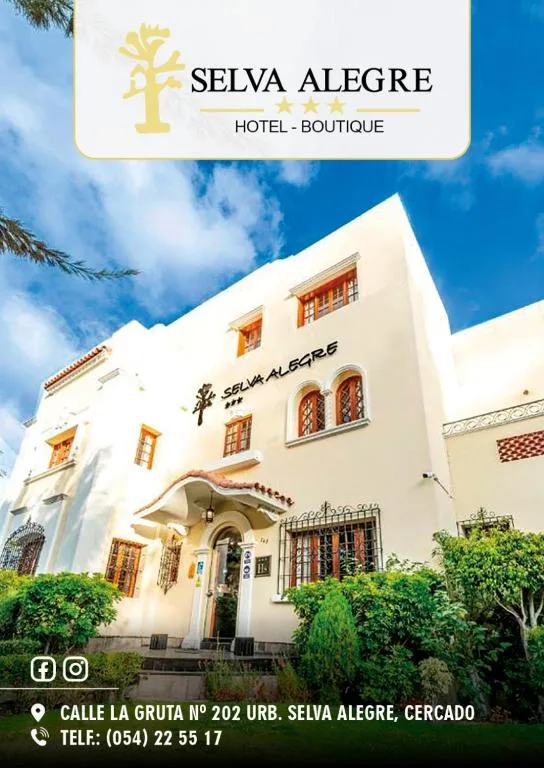 Hotel Boutique Selva Alegre - 3-star hotel in Arequipa, Arequipa - photo 1