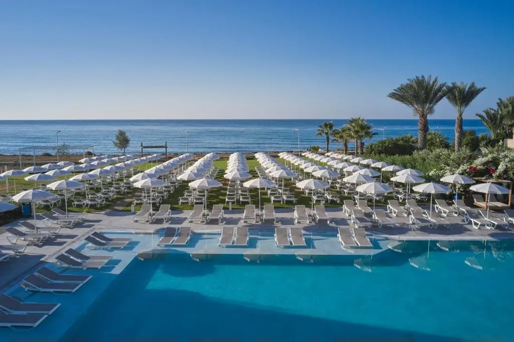 Outdoor family pool at Atlantica Sungarden Park, Ayia Napa