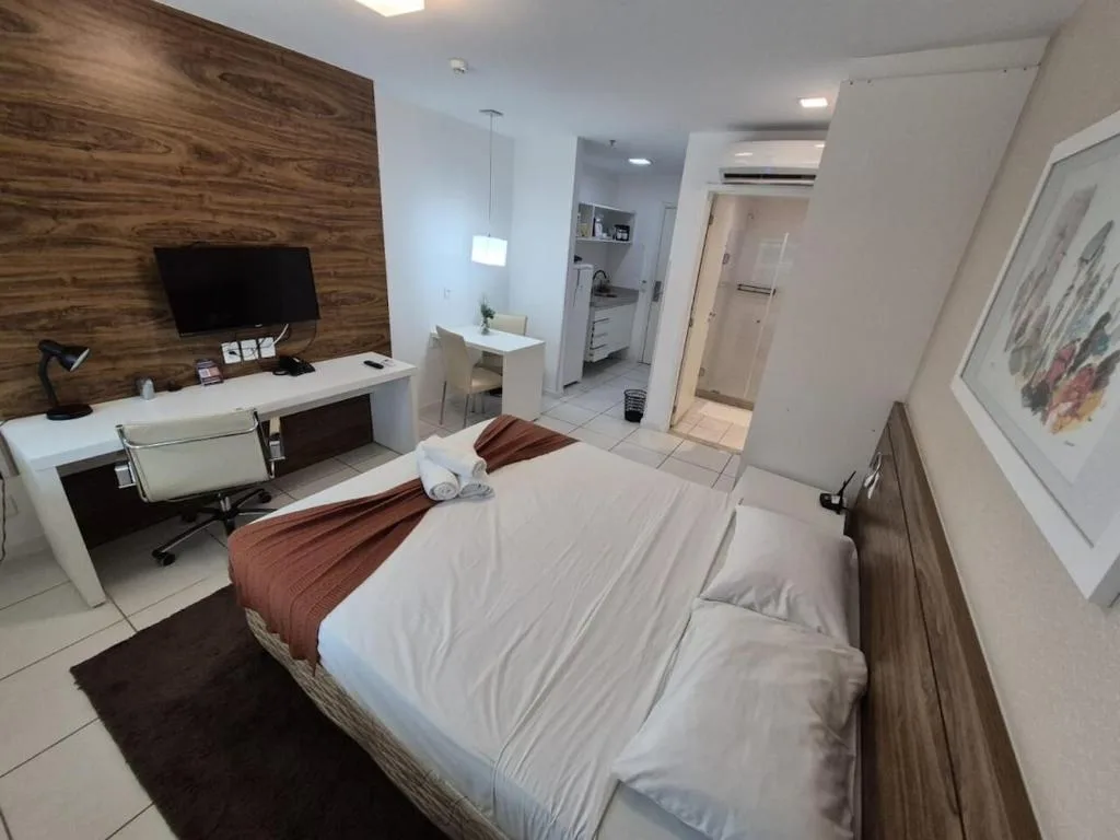 Flat bem localizado SHN | Garagem inclusa + wifi - Hotel de null estrelas em Brasilia, Brasília - photo 1