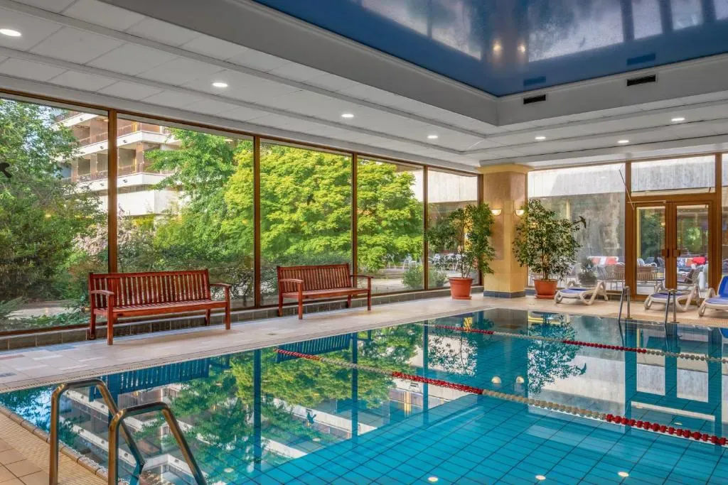 Extérieur de l'hôtel Ensana Thermal Margaret Island sur le Danube, Budapest