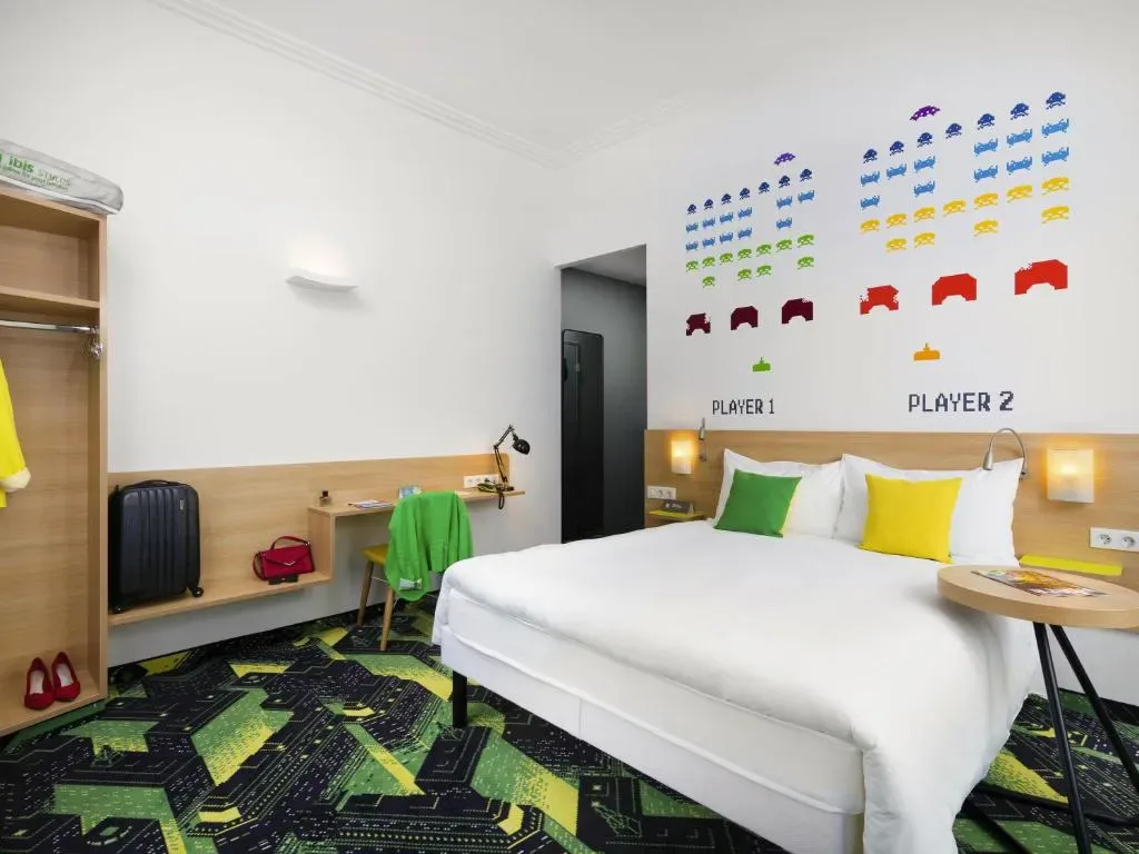 Ibis Styles Budapest Center hotel facade on Rákóczi út