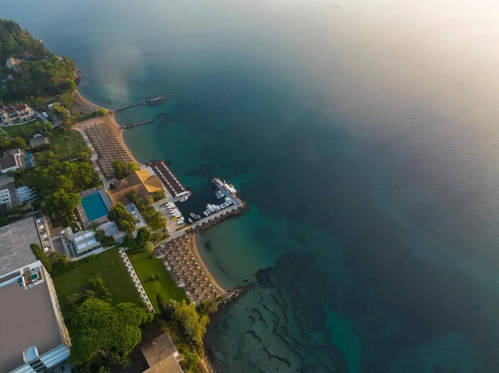 Kontokali Bay Resort com vista para o mar Jónico, Corfu