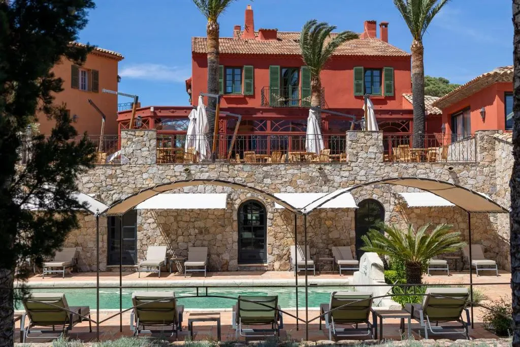 La Signoria and Spa estate surrounded by olive trees near Calvi, Corsica