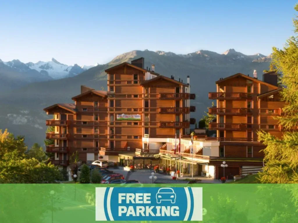 Hotel Helvetia Intergolf - 4-star hotel in Route de la Moubra, Crans-Montana - photo 1