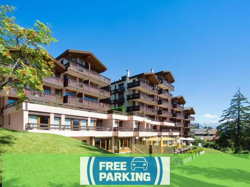 Aparthotel Helvetia - 4-star hotel in Route de la Moubra, Crans-Montana - photo 1