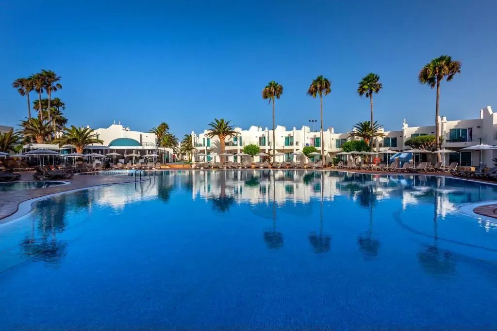 Swimming pool at Barceló Corralejo Sands in Corralejo, Fuerteventura