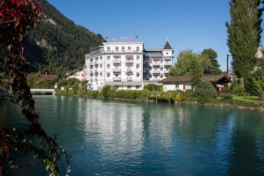 Boutique Hotel Bellevue - Hôtel 4 étoiles, Interlaken West / River Aare, Interlaken - photo 1