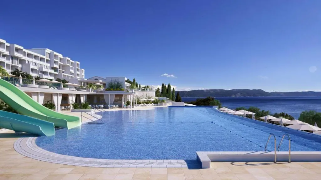 Valamar Bellevue Resort overlooking Rabac bay in Istria