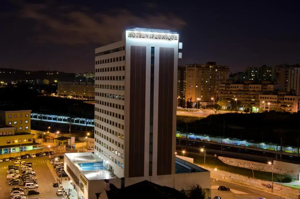 VIP Executive Zurique Hotel facade in Lisbon