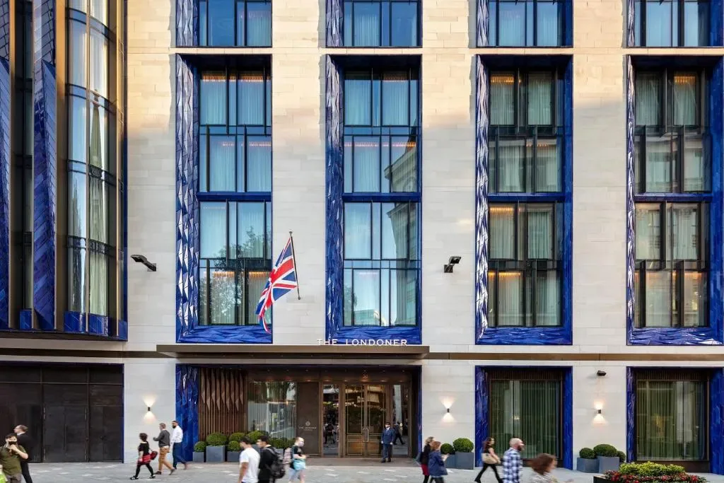 Facade of The Londoner on Leicester Square, West End