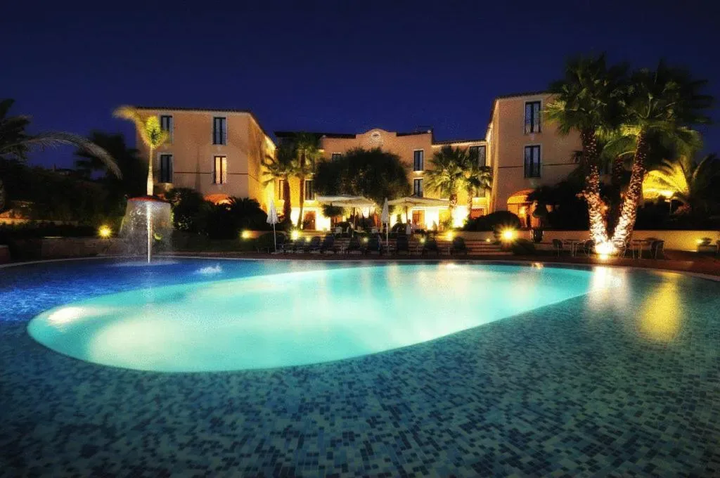 Hotel Arbatasar exterior, Arbatax, Sardinia