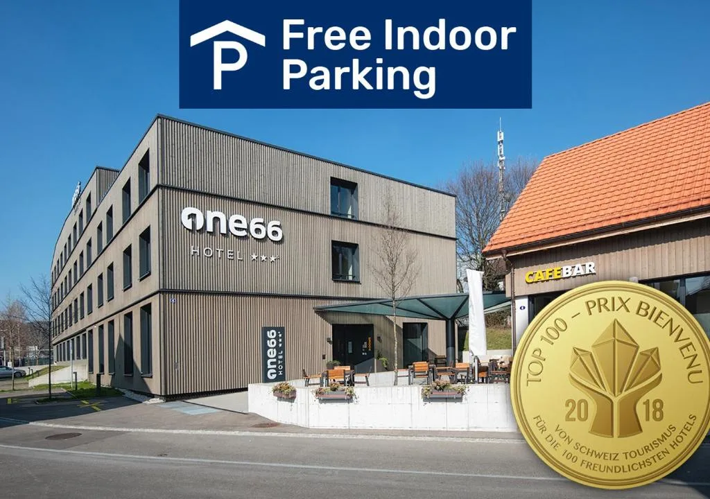 Hotel one66 (free parking garage) - Hôtel 3 étoiles, St. Gallen, St. Gallen - photo 1