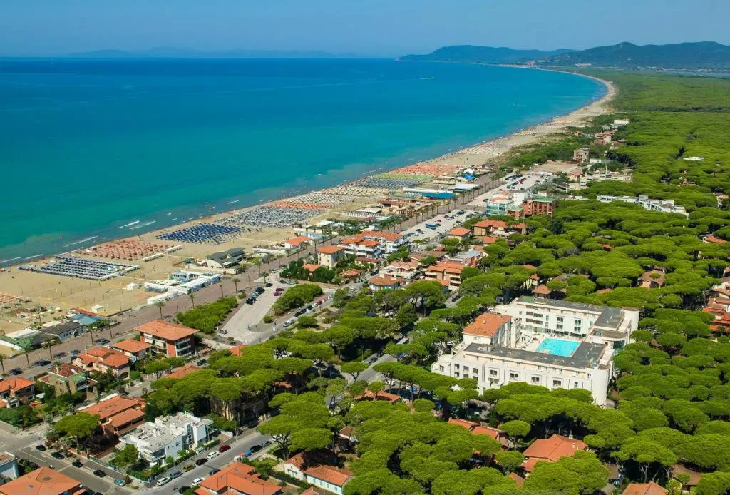 Hotel Terme Marine Leopoldo II exterior in Marina di Grosseto