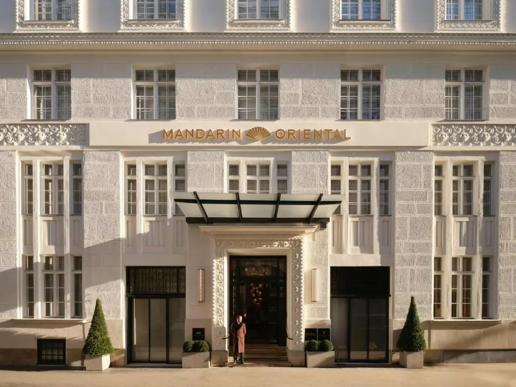 Mandarin Oriental Vienna exterior near Stephansdom