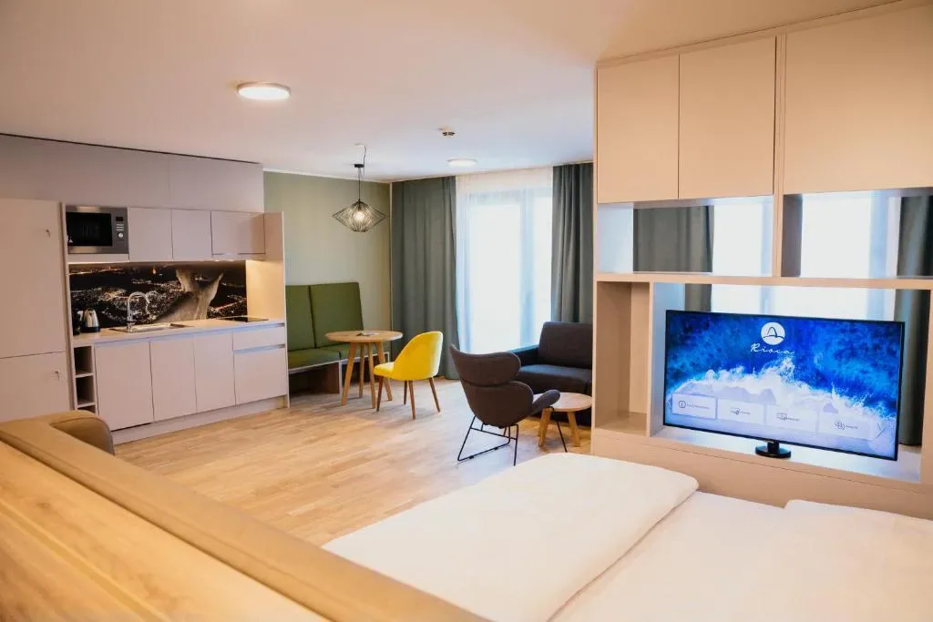 Fachada del apart-hotel Rioca Vienna Posto 1 en Brigittenau