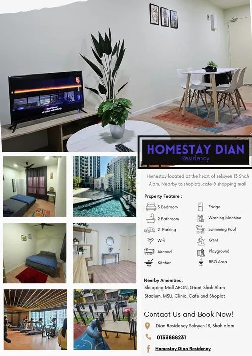 Homestay @ Dian Residency, Shah Alam — 3