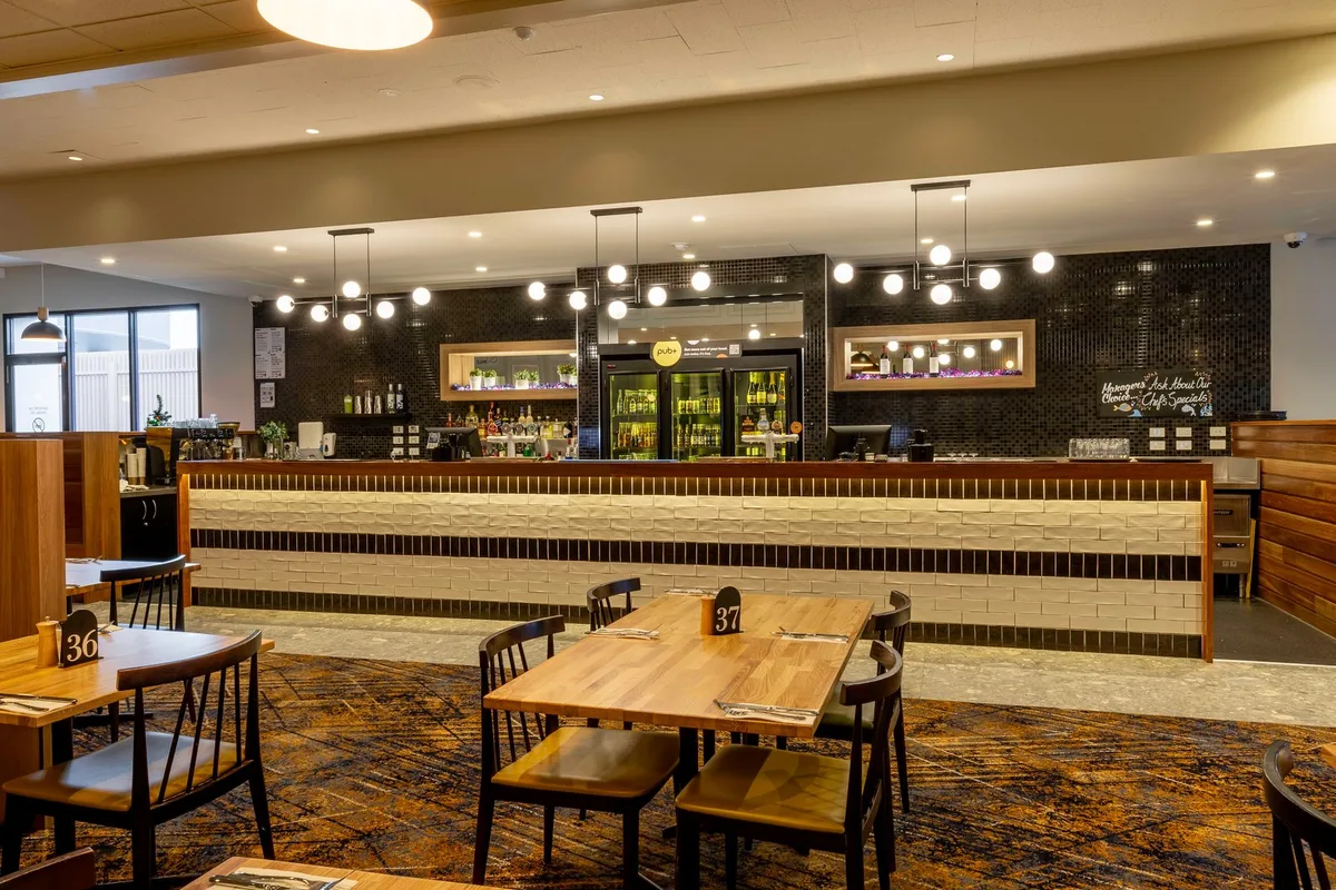 Nightcap at Skyways Hotel — 2