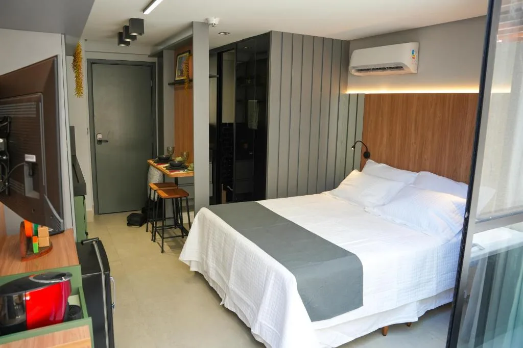 Lindo Flat com Jacuzzi perto do Mar — 2