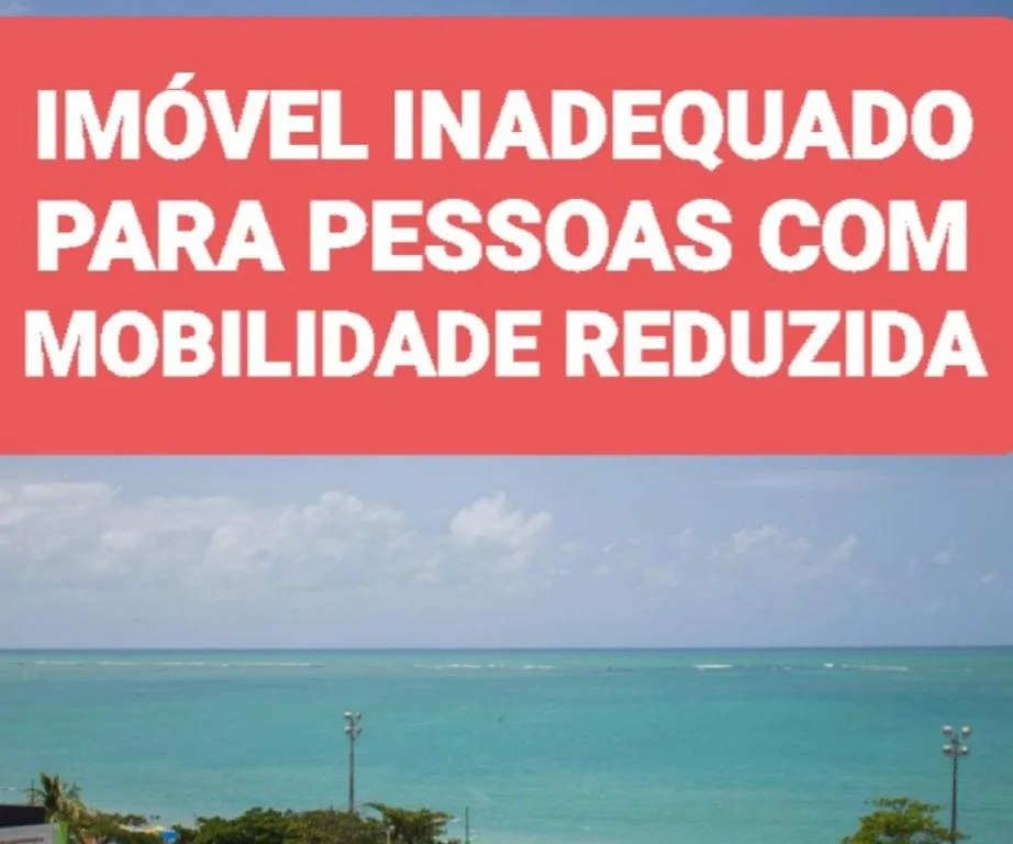 NA BEIRA MAR DE PAJUCARA- EDIF NEO- APARTAMENTO QUARTO E SALA - TEM VARANDA - VISTA LATERAL DO MAR - RUA JULIO PLECH FILHO 60 ESQUINA COM AVENIDA DOUTOR ANTONIO GOUVEIA - CONSUMO ELETRICO É PAGO No CKECK-OUT 1KWH É 1,35 REIAS - ANDAR "6" — 4