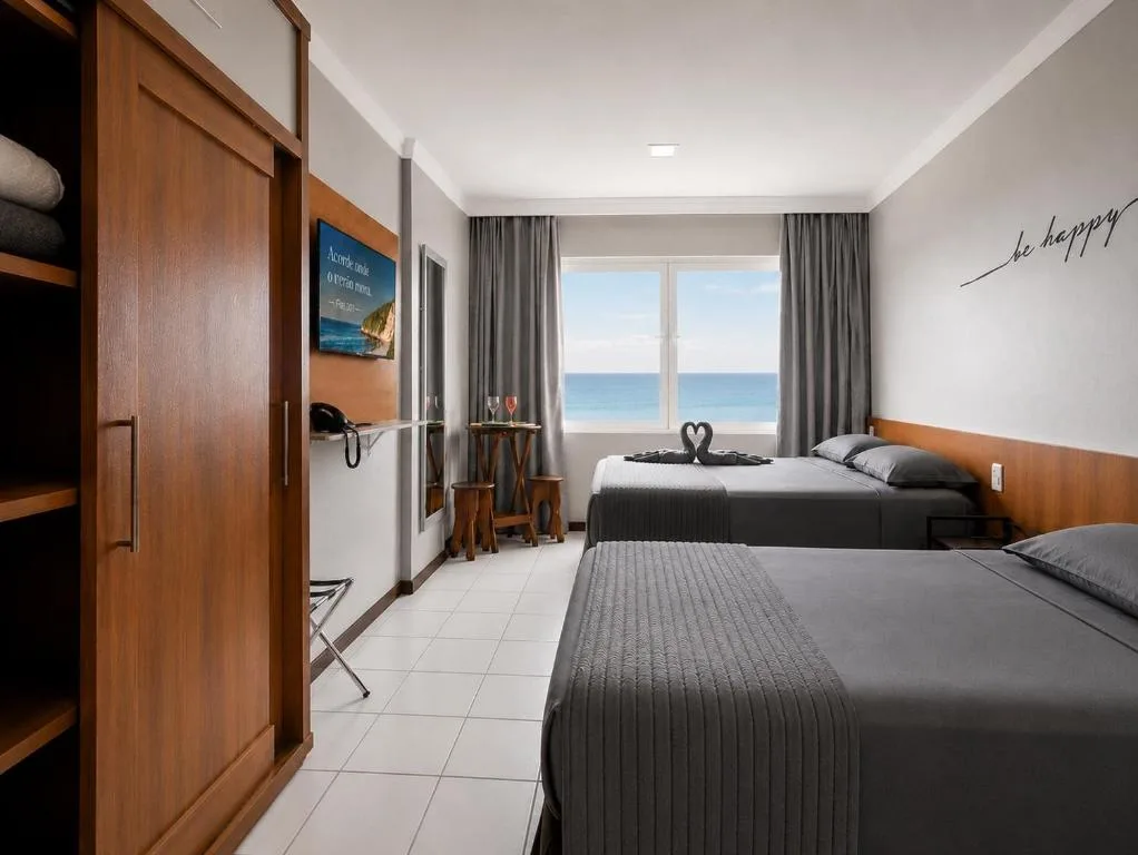 Flat vista Mar -conforto e estilo em Ponta Negra-Natal — 2