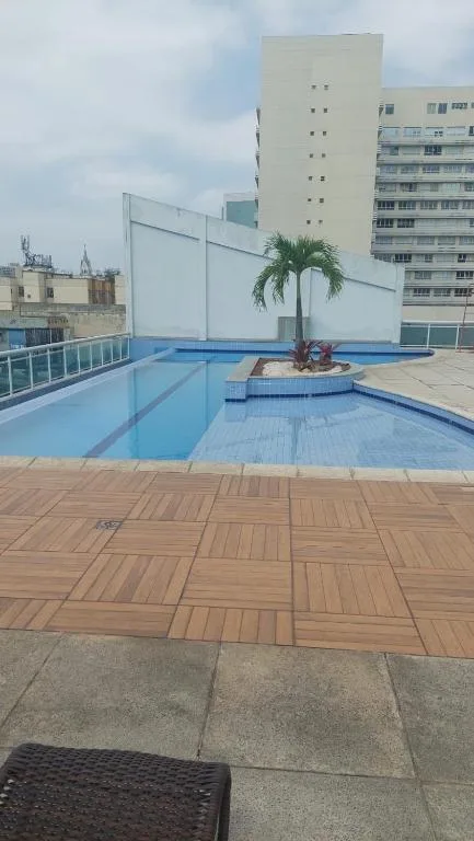 Flat Hotel morador 1110 Suíte,Sofá,Varanda,Cozinha — 3