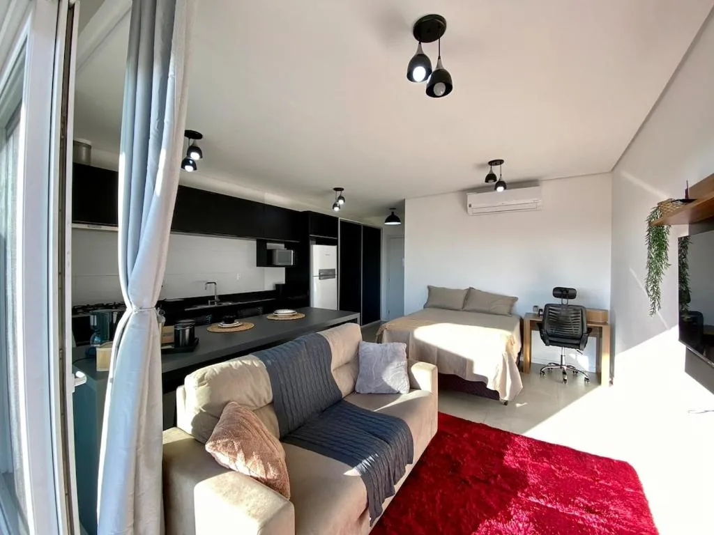 Flat Xavante no Centro Com Garagem, Vista e Mobilia — 2