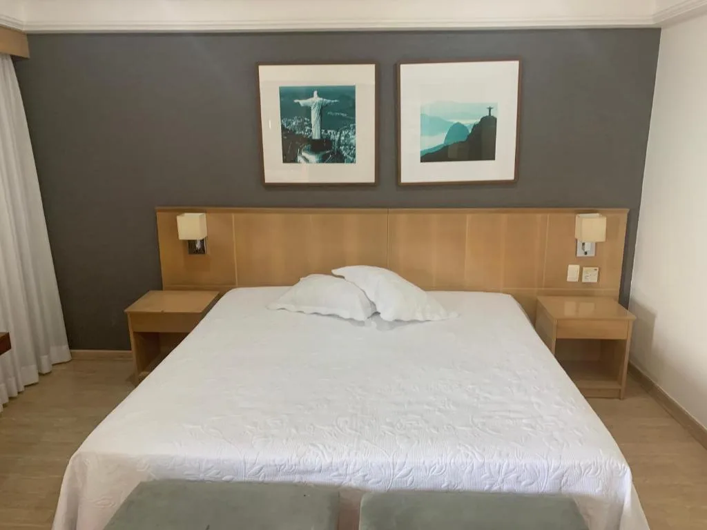 Lindo Flat na Barra da Tijuca com vista para o mar