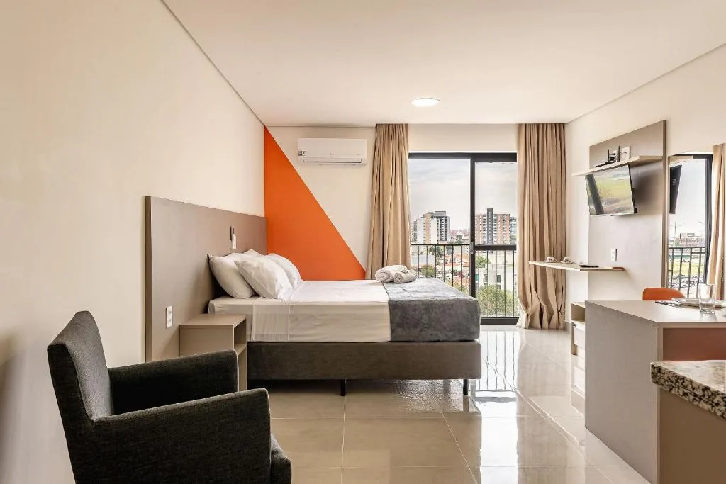 Apart Hotel Premium com Piscina, Academia, Ar e Wi-Fi - Da Capital ao Litoral — 2