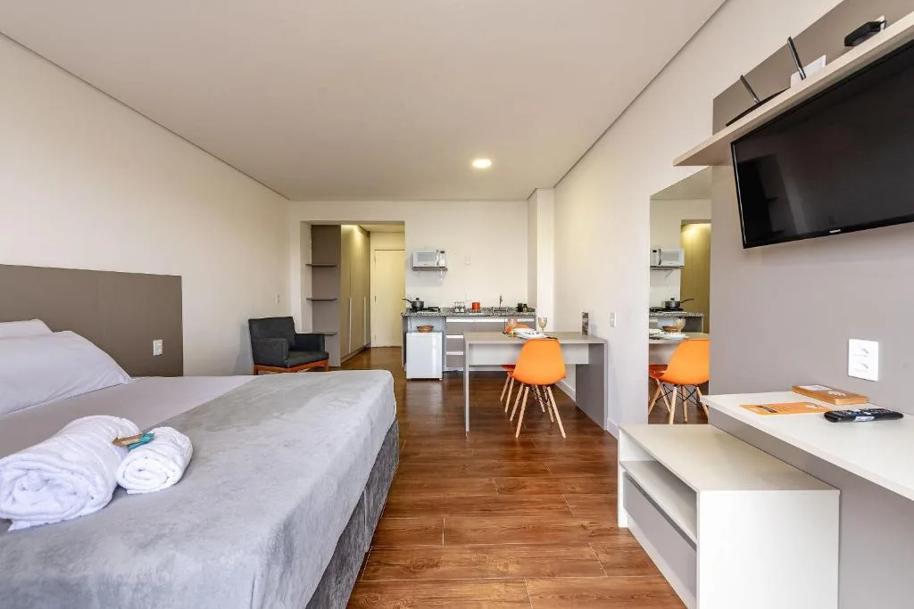 Apart Hotel Premium com Piscina, Academia, Ar e Wi-Fi - Da Capital ao Litoral — 5