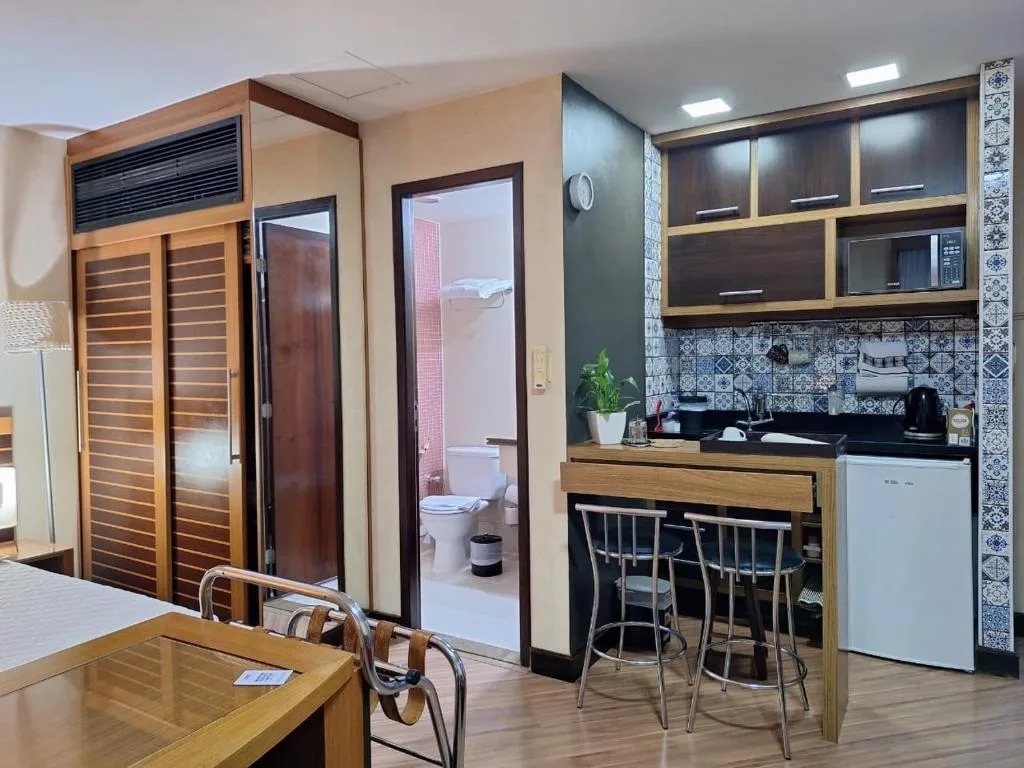 Flat hotel com cozinha no Wyndham SP à uma quadra da Avenida Paulista — 4