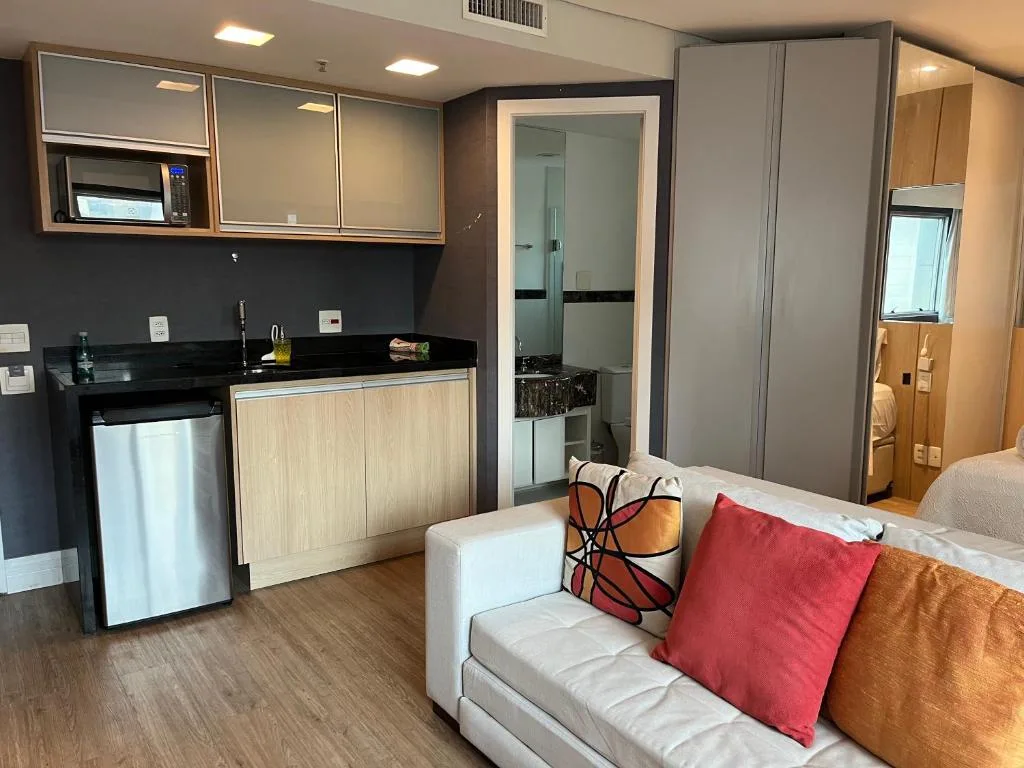 Quartos de hotel em frente ao Shopping Vila Olimpia — 4