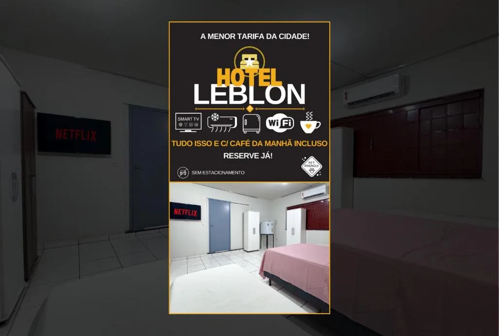 Hotel Leblon - SmarTV e Ar-Condicionado por Menos de 130,00