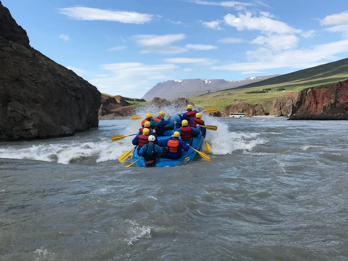 Bakkaflöt - River Rafting in Iceland — 2