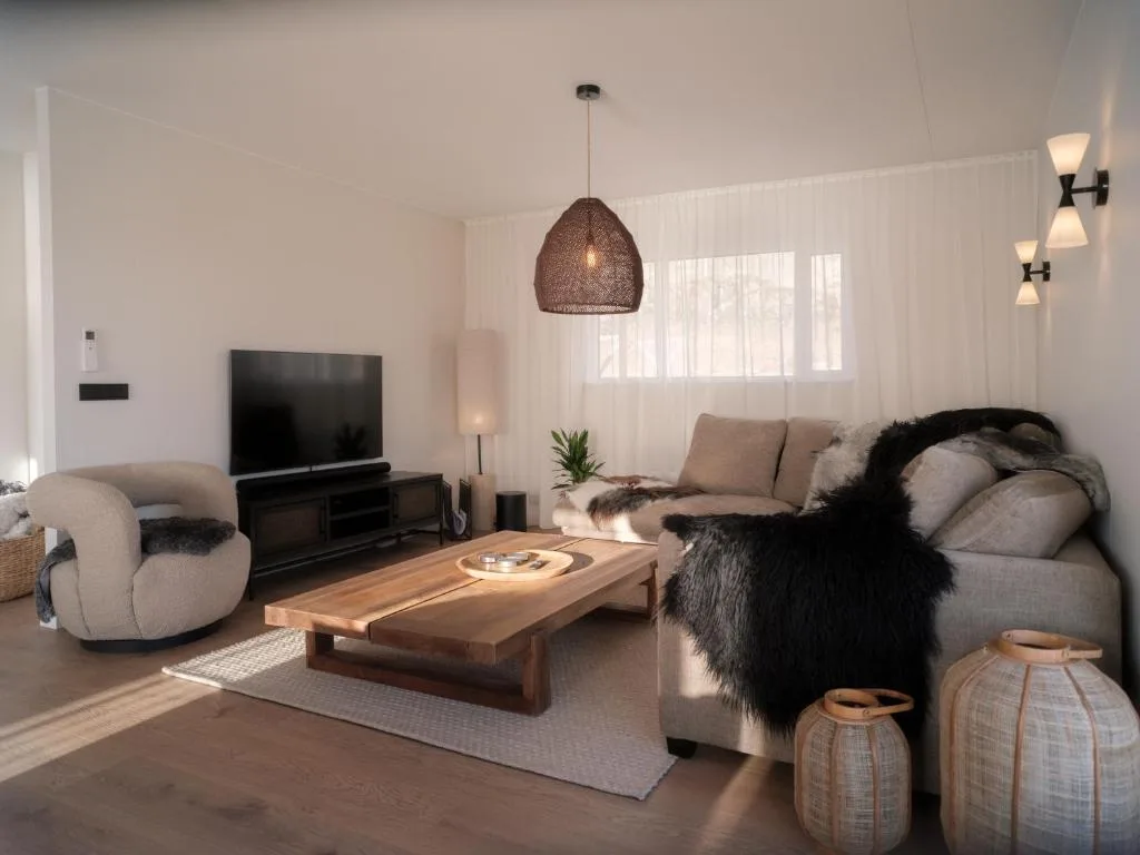 Waterfall Villa - Black Beach & Fjord Views — 5