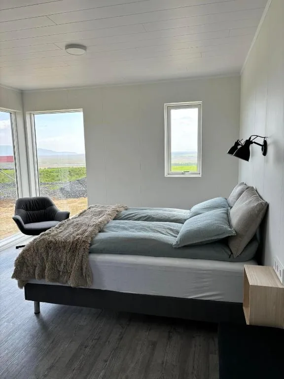 Country cottage with great view to the glacier, Eyjafjallajökull and Westman Islands — 2