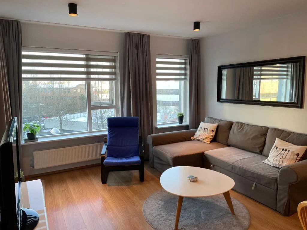 Beautiful flat in downtown Reykjavík with a view