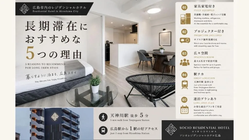 Socio Residential Hotel - ソシオ レジデンシャル ホテル — 4