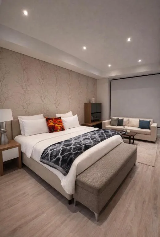 Sandton Celestial Sky Apartment I Backup Power l Backup water I Swimming Pool I Restaurant I Gym I Walk to Sandton City