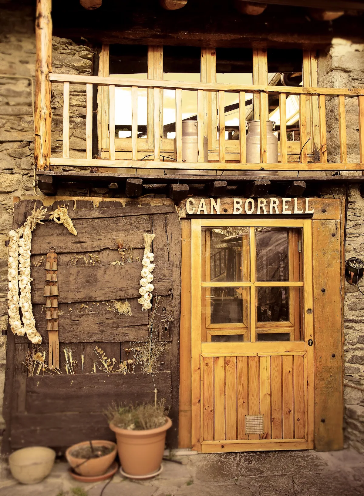 Hotel Rural Can Borrell Restaurant — 4