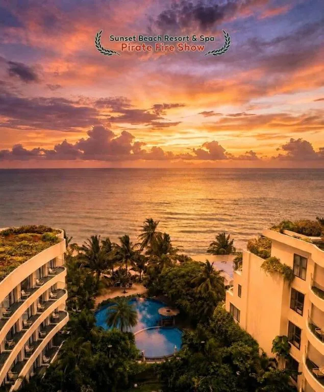 Sunset Beach Resort & Spa- Beachfront Pirate Fire Show